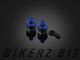Front Shock Up Adjusters - Blue