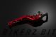 ADJ. Front Brake Lever with hole through the lever (Curve Surface) - Red