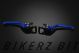 Premium Folding Adjustable Front-Rear Brake Lever 02 - Blue