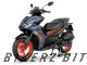 Aerox (2022) Dark Grayish Blue Solid (1867, DNBSB) Sticker Set