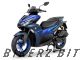 Aerox (2022) Deep Purplish Blue Metallic (0564, DPBMC) Sticker Set