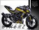 Complete 3M™ Kawasaki Z250SL Decal Sticker Kit - TT Signature (Yellow)