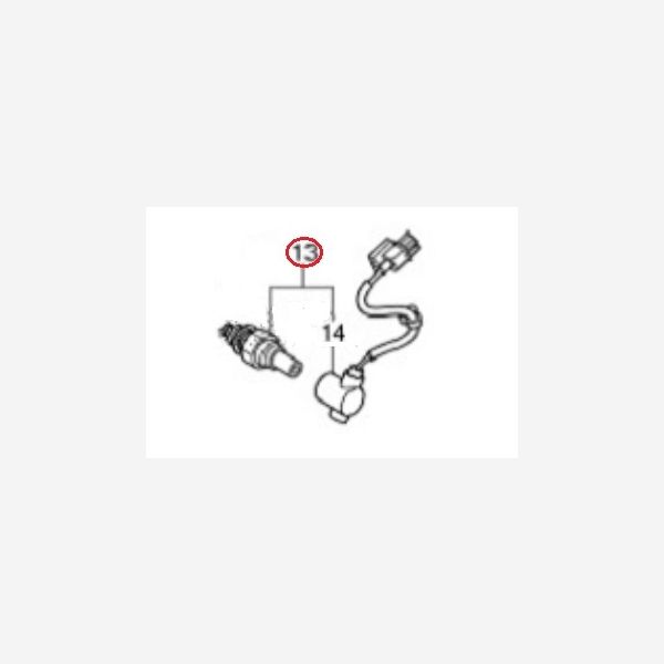 Genuine honda spare part 36532-K01-611, SENSOR,OXYGEN, SH150DG V.