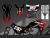 Complete 3M™ Decal Sticker Kit - 357 DUNLOP (Red) for Kawasaki KLX230