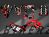 Complete 3M™ Decal Sticker Kit - 230 FMF (Red) for Kawasaki KLX230