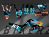 Complete 3M™ Honda CRF300L Decal - 69 BULL (Light Blue) (Euro and USA Headlight Cowl available)