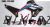 Honda CRF300L Decal Sticker Kit - Black