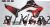 Honda CRF300L Decal Sticker Kit - Red/Gray
