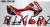 Honda CRF250L Decal Sticker Kit - MOTOREX (Red)