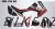 Honda CRF250L Decal Sticker Kit - MOTOREX (Black)