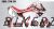 Honda CRF250L Decal Sticker Kit - FOX (Gray/Red)