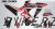 Complete 3M™ Honda CRF300LR Rally Decal Sticker Kit - FOX Racing (Black)