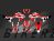 Complete 3M™ Honda CRF300L Decal - 17 Pirelli (Red) (Euro and USA Headlight Cowl available)