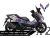 Complete 3M™ Honda Forza 350 Decal Sticker Kit - ARAI 41 (Pink/Blue)
