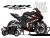 Complete 3M™ Honda CBR650R Decal Sticker Kit - Big CBR (Black)