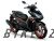 Aerox (2021) Black Metallic X (0903, SMX) Plastic Set