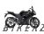Honda CBR300R Full Black Sticker Set