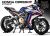 Complete 3M™ Honda CBR650F Decal Sticker Kit - BRADLEY SPIRIT