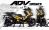 Complete 3M™ Honda ADV 350 ('22-'24) Decal Sticker Kit - CAMOUFLAGE (Yellow)