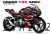 Honda CBR500R Decal Sticker Kit-Motul