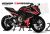 Complete 3M™ Honda CBR650F Decal Sticker Kit