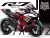Complete 3M™ Decal Sticker Kit - CYBER LINE (Red) for Yamaha YZF-R7