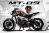 Complete 3M™ Decal Sticker Kit - DARUMA (Red) for Yamaha MT-09 ('13-'16)