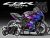 Complete 3M™ Honda CBR650R Decal Sticker Kit - Fire Race (Purple/Pink)
