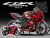 Complete 3M™ Honda CBR650R Decal Sticker Kit - Fire Race (Red/Black)