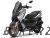 NMAX (2025) Light Bluish Gray Metallic 9 (1918,LBNM9) Plastic Set