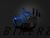 Engine Guard Set, Left - Blue
