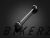 Rear Wheel Axle Protection - Black