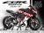 Complete 3M™ Honda CBR650R Decal Sticker Kit - Honda Strip (Red)