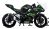 Complete 3M™ Kawasaki Ninja 400 Decal Sticker Kit - K-LINE (Green)