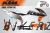 Decal Sticker Kit - SONIC (Gray) for KTM Six Days (300tpi, 350exc-f, 500exc-f)
