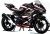 Complete 3M™ Kawasaki Ninja 400 Decal Sticker Kit - MONSTER (Red)