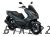 PCX 125/160 (2021) Full Dim Gray Blue Metallic Plastic (NH-C34M)