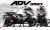 Honda ADV350 Decal Sticker Kit - NK69 (White)