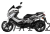 Complete 3M™ Decal Sticker Kit - Oakley (Gray) for Yamaha NMAX
