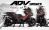 Complete 3M™ Honda ADV 350 ('22-'24) Decal Sticker Kit - ONI (Red)
