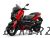 XMAX 300 (2023) Red Solid Plastic Set (1725, RSH)