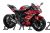 Complete 3M™ Kawasaki NINJA 250SL Decal Sticker Kit - SHARK Red