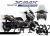 Complete 3M™ Decal Sticker Kit - Sketch (Brown) for Yamaha XMAX CONNECTED ('23-'24)
