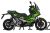 Honda X-ADV 750 Decal Sticker Kit - TECH (Green)