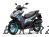 Aerox (2024) Mat Dark Bluish Gray Solid (1191,MDBNS1) Sticker Set